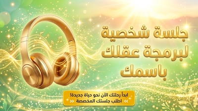 تسجيل جلسة شخصية لبرمجة العقل الباطن